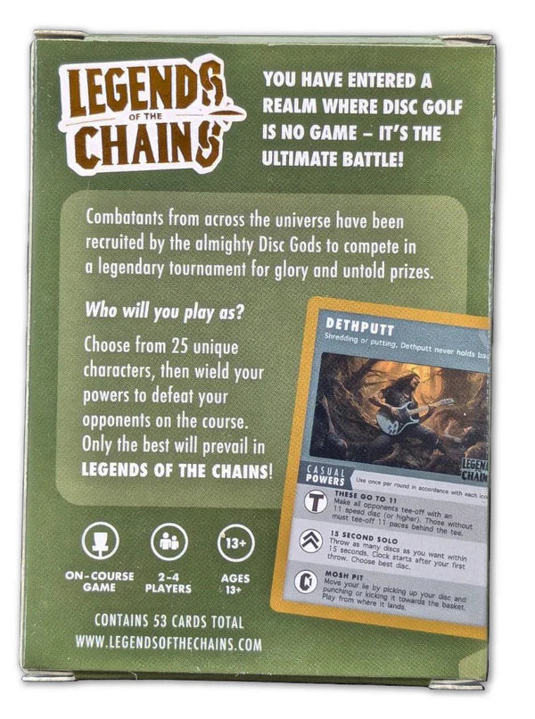 Legends of the Chains (Disc Golf Card Game)