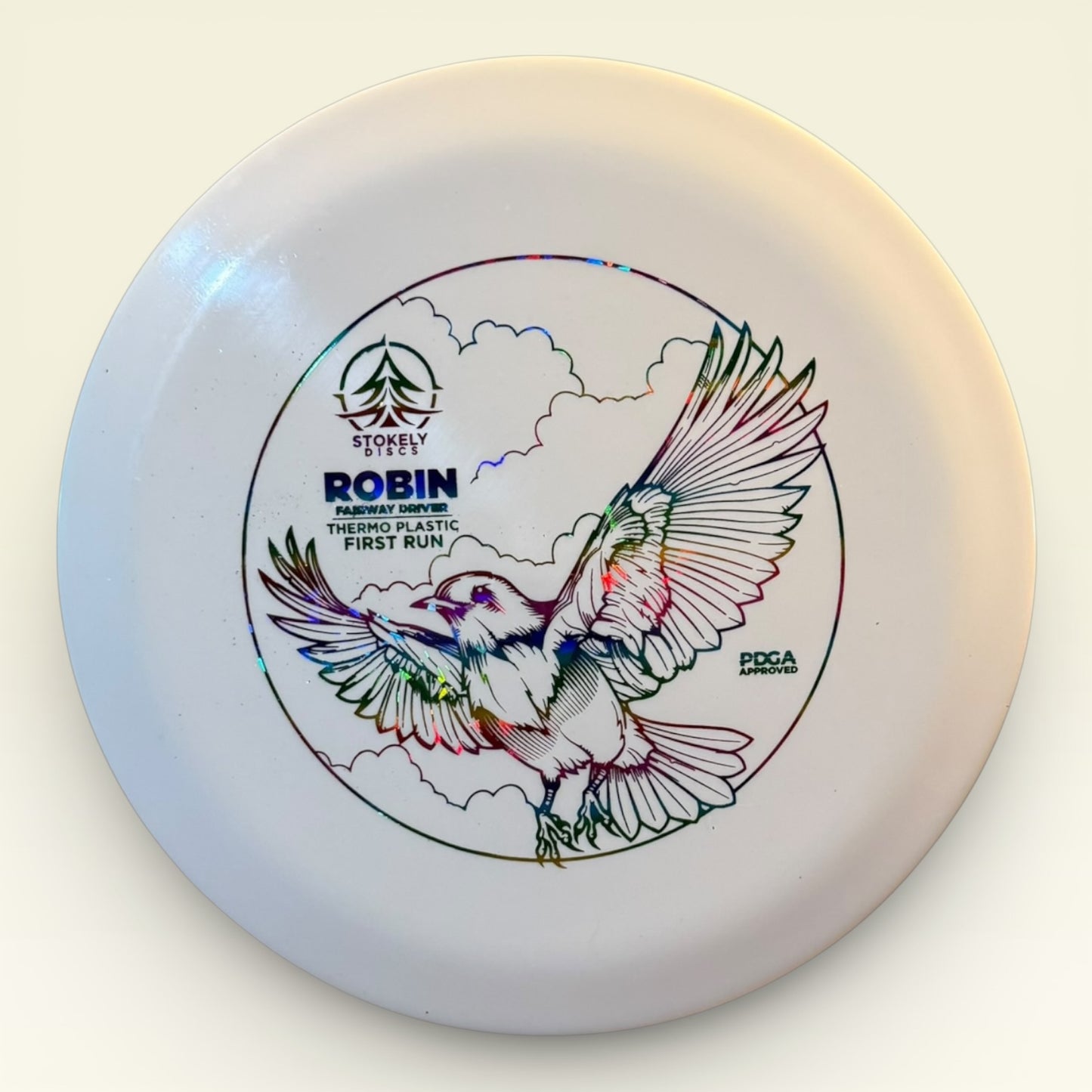 Stokely Discs First Run Thermo Robin
