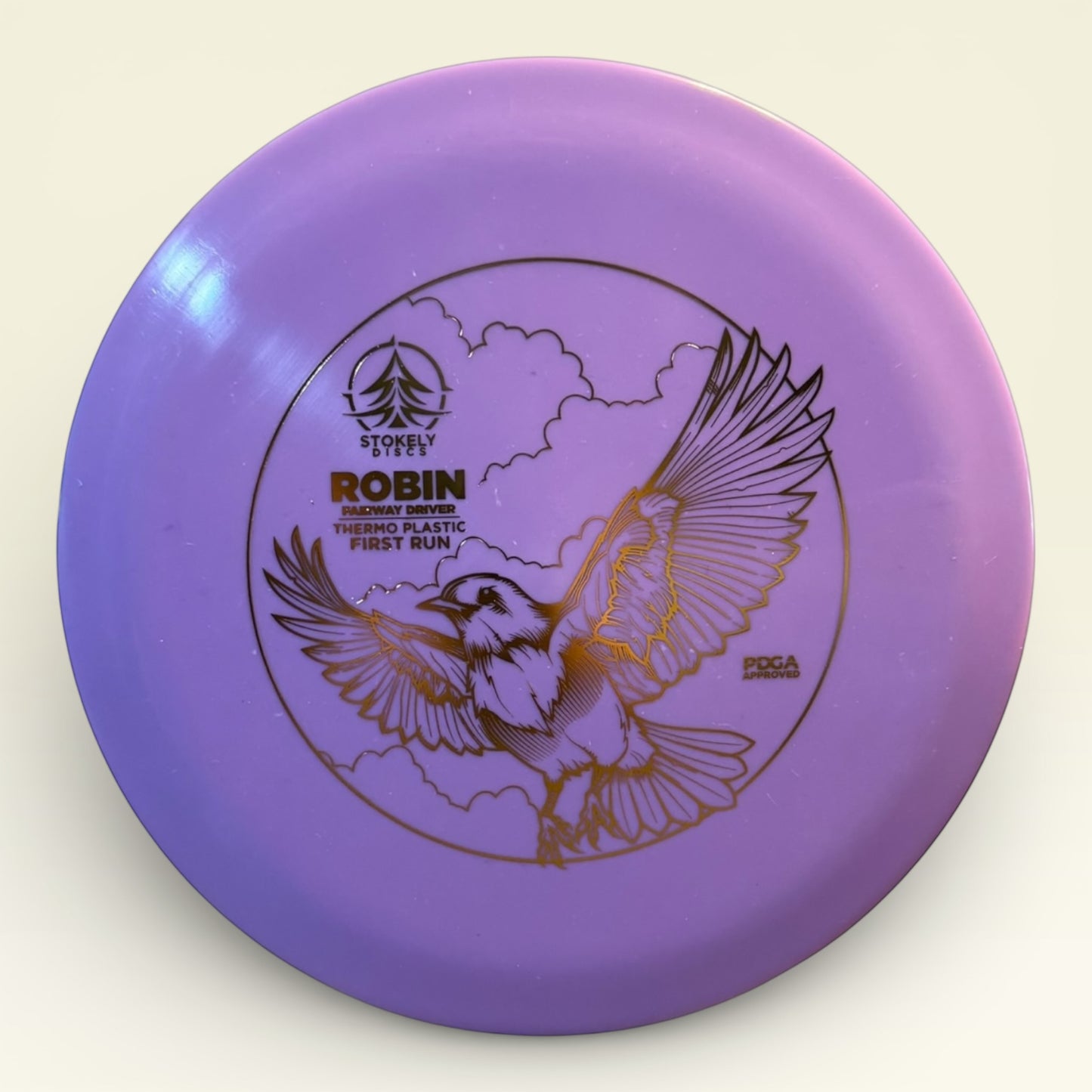 Stokely Discs First Run Thermo Robin