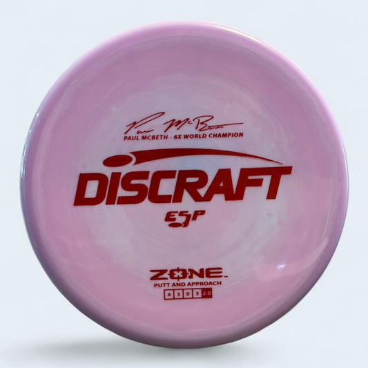 Paul McBeth 6x ESP Zone Signature Series